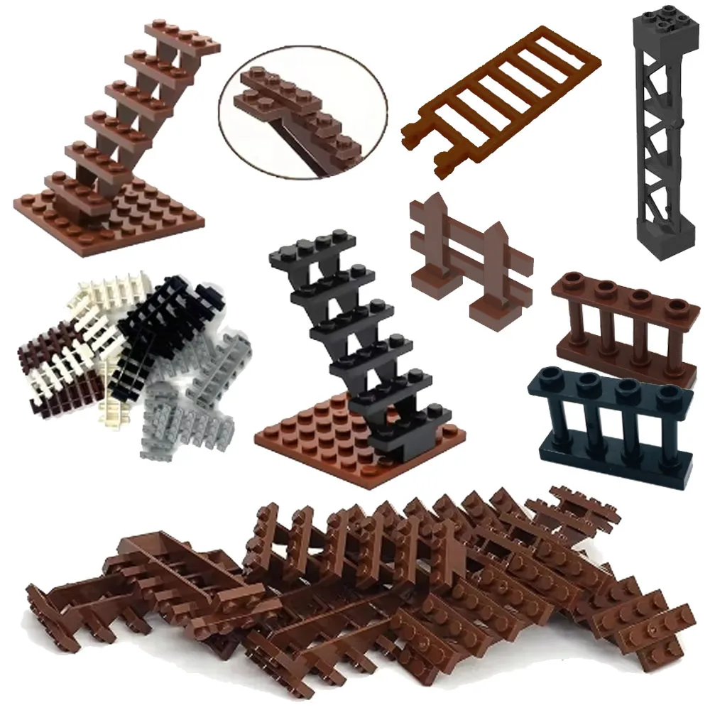 Bloco de construção de sentinela moc militar, soldado, saco de areia, cerca, canhão, fio farpado, arma, rack, campo de treinamento, torre de vigilância, brinquedo k018