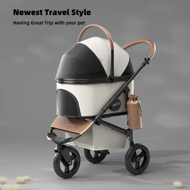 

STLFAB Cat Trolley Cat Stroller Outdoor Pet Stroller Dog Pet Carriers & Travel Products