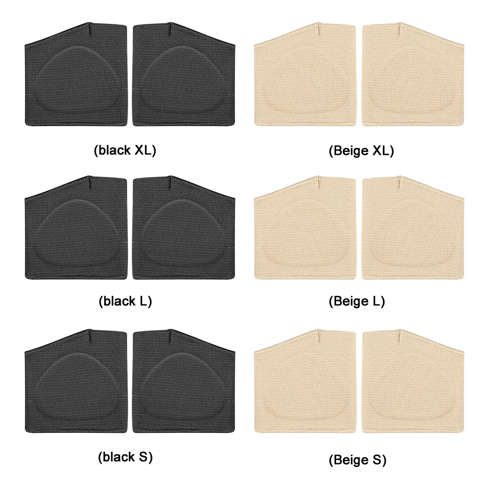 منصات مشط القدم تنفس الأمامية الجوارب عالية الكعب منصات الأمامية المضادة للانزلاق مقاومة الصدمات تخفيض الضغط سميكة القدم #6