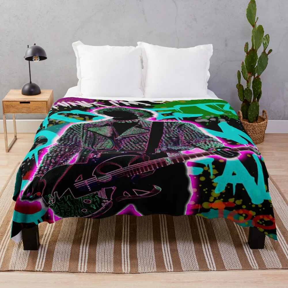 

MGK Illustration Throw Blanket Retros manga Blankets