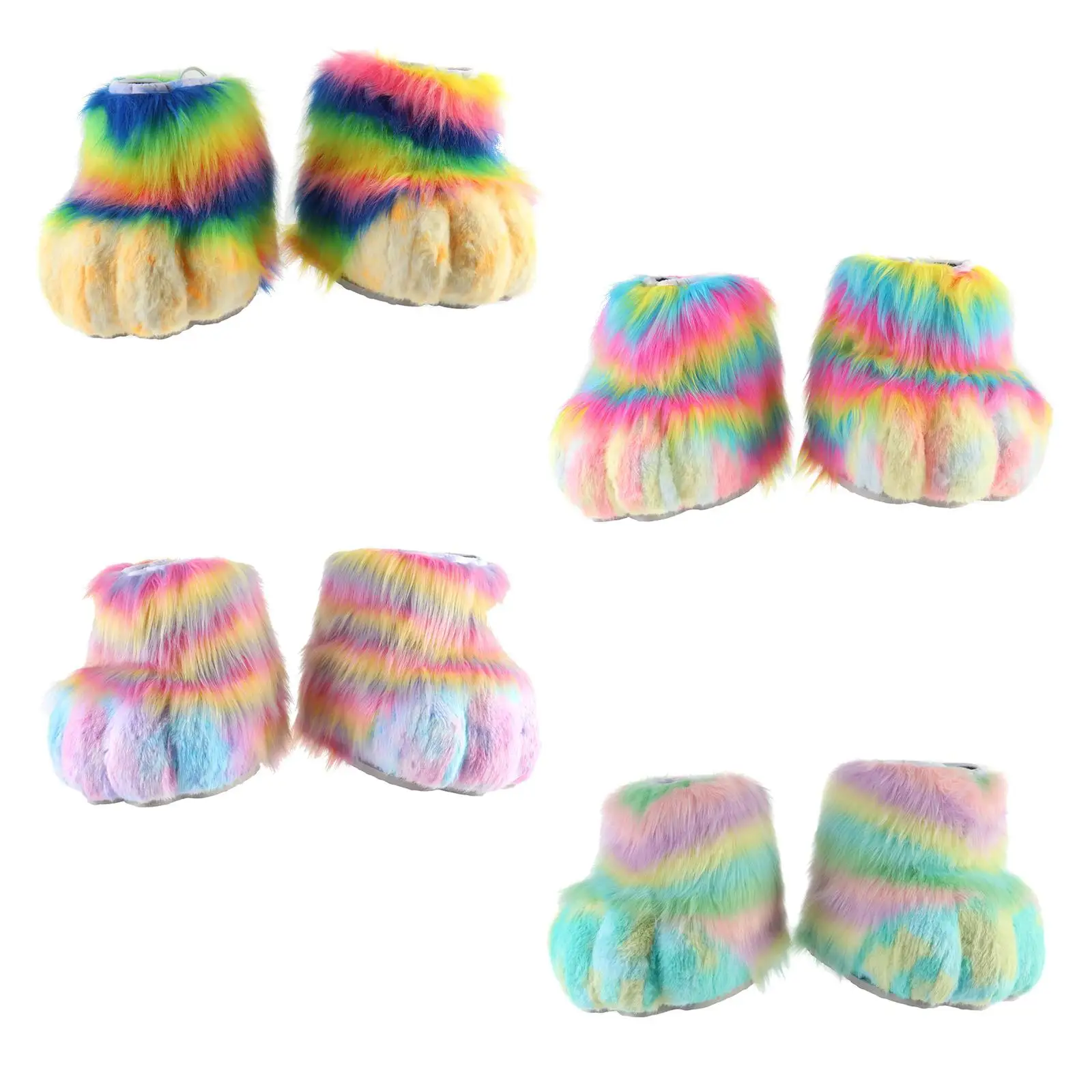 

Cosplay Animal Fursuit Feet Paw Shoes for Halloween Christmas Dress up Birthday