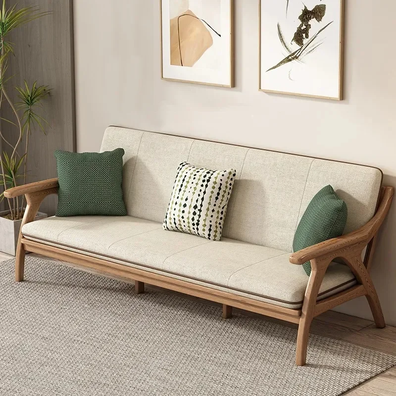 Sofa small apartment winter and summer technology cloth four seasons sofa