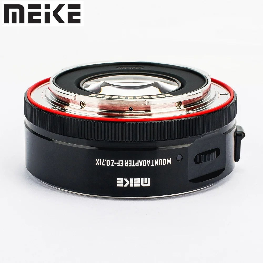 Meike Auto Focus 0.71x Reducer Speed ​​Booster Lens Adapter for Canon EF Mount Lens to Nikon Z Mount Mirrorless Camera Z5 Z50 Z6