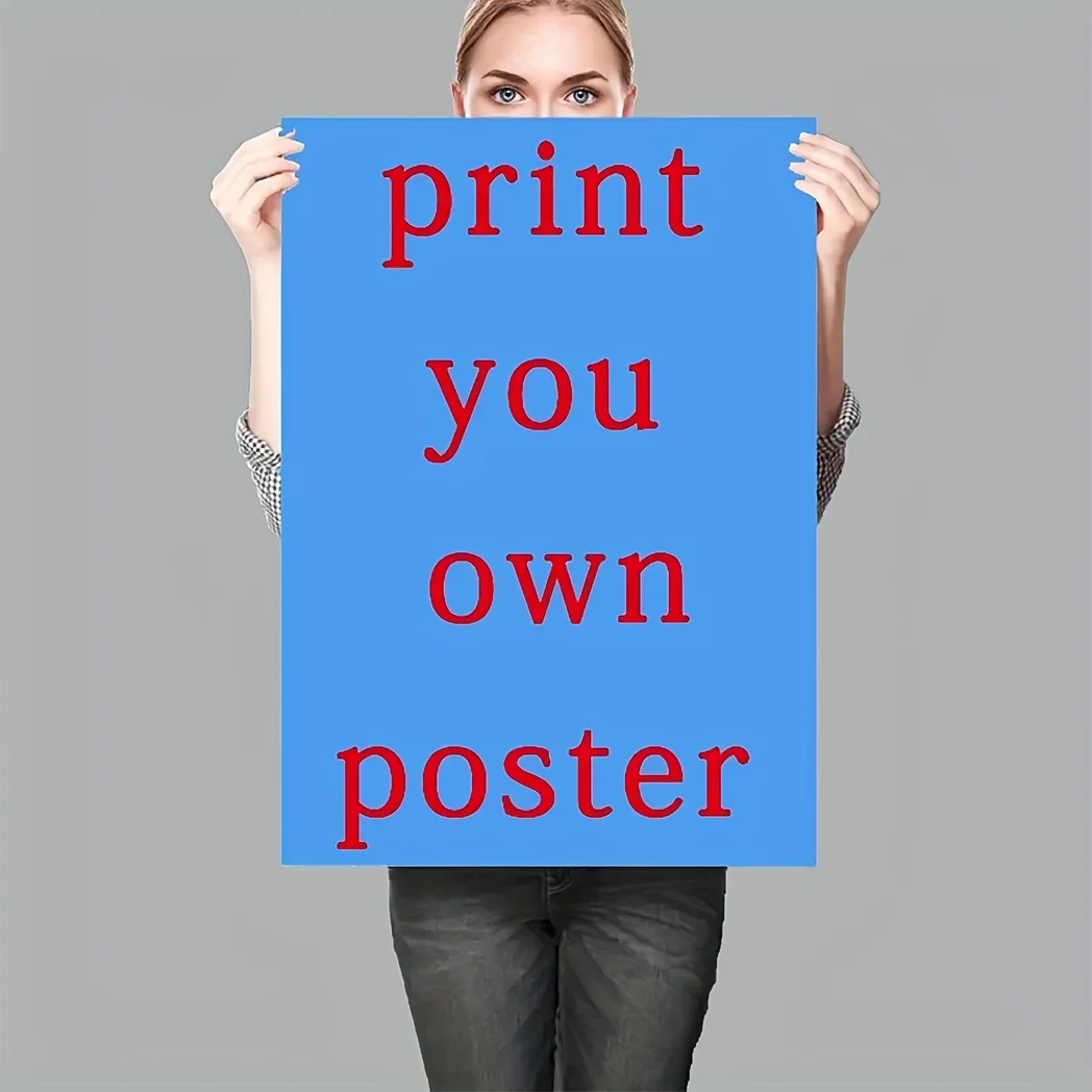 Individuelles Wandposter, personalisierter moderner dekorativer Fotodruck für Schlafzimmer, Hochzeiten, Geschenke/Kinder/Paare, drucken Sie Ihre Bilder