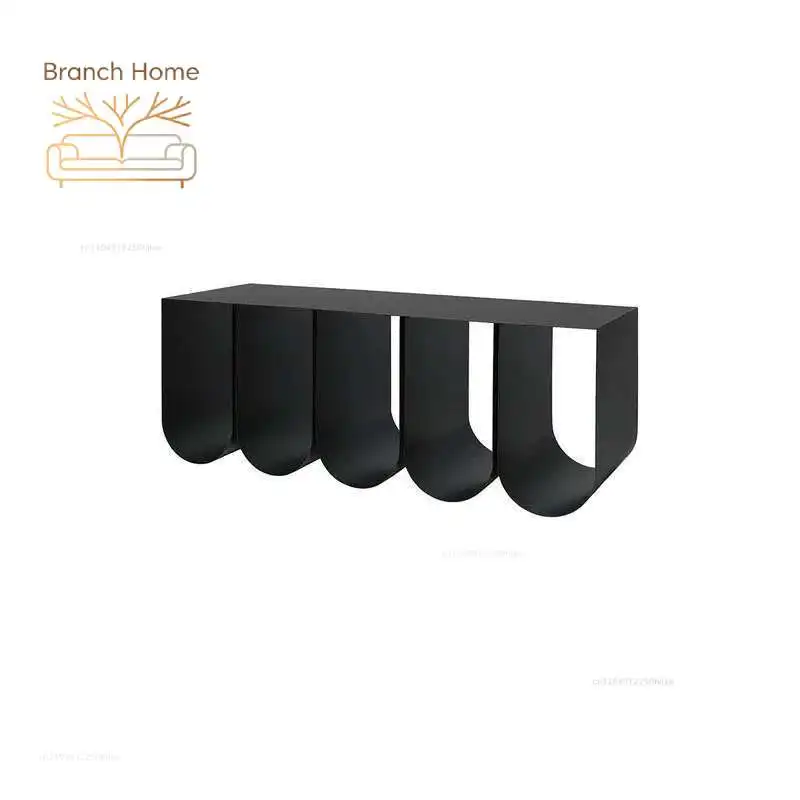 Designer Dining Stools Kitchen Wrought Iron Arch Porch Bench Shoe Changing Stool Nordic Creative Home Fashion Dining Bench B