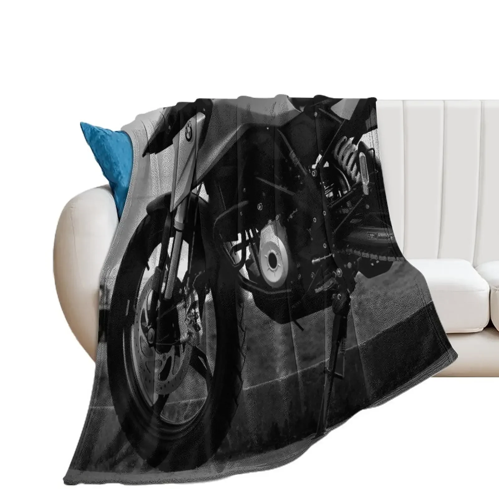 

Motorcycle Throw Blanket Flannel Furry blankets and throws Vintage Blankets