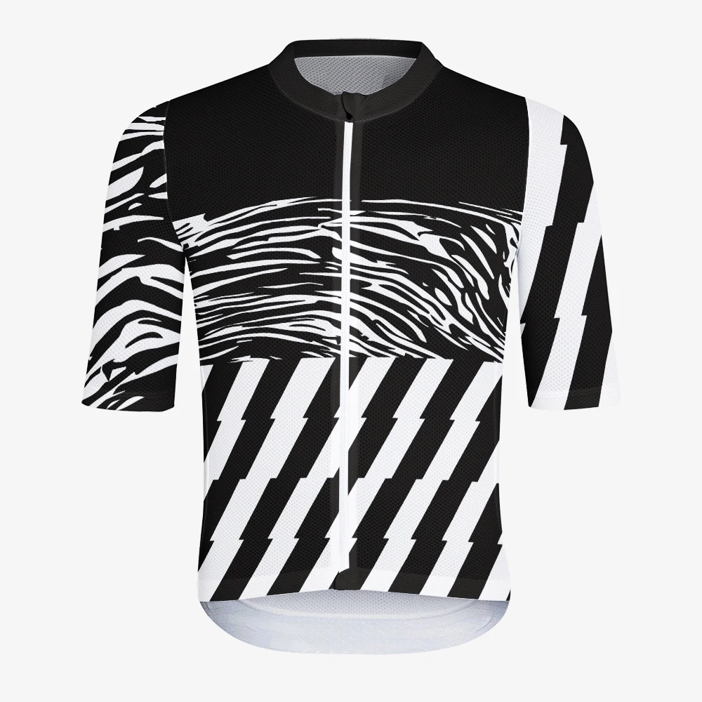 男性サイクリングジャージ-raudax-クラシックブラックサイクリングレーシングトップス半袖サイクリスト服シャツマイヨ夏自転車バイクウェア
