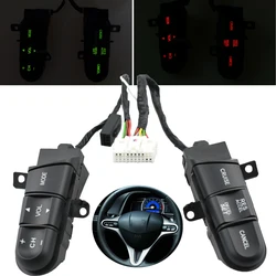 NEW Steering Wheel Switches buttons For Honda 08-13 fit 09-14 City 06-11 Civic Switch Button 36770-SNA-A12