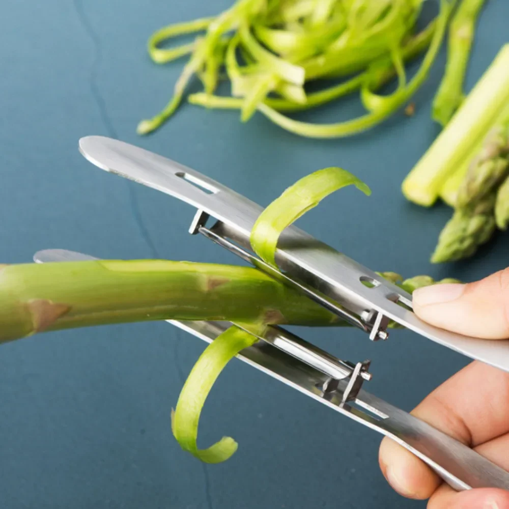 Stainless Steel Bi-end Felers, Yam Fmelons, Melon Fruit & Vegetable Felers