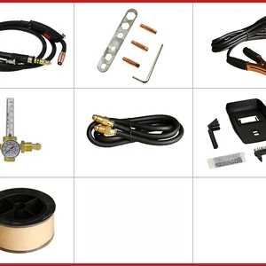 Lotos MIG175 سعر آلة لحام CO2 الصغيرة MIG مع وحدة تغذية الأسلاك ذات التدفق المحفور لبيع هدية الجمعة السوداء أفضل 10 آلات لحام صغيرة Mig للمبيعات - رقم 10