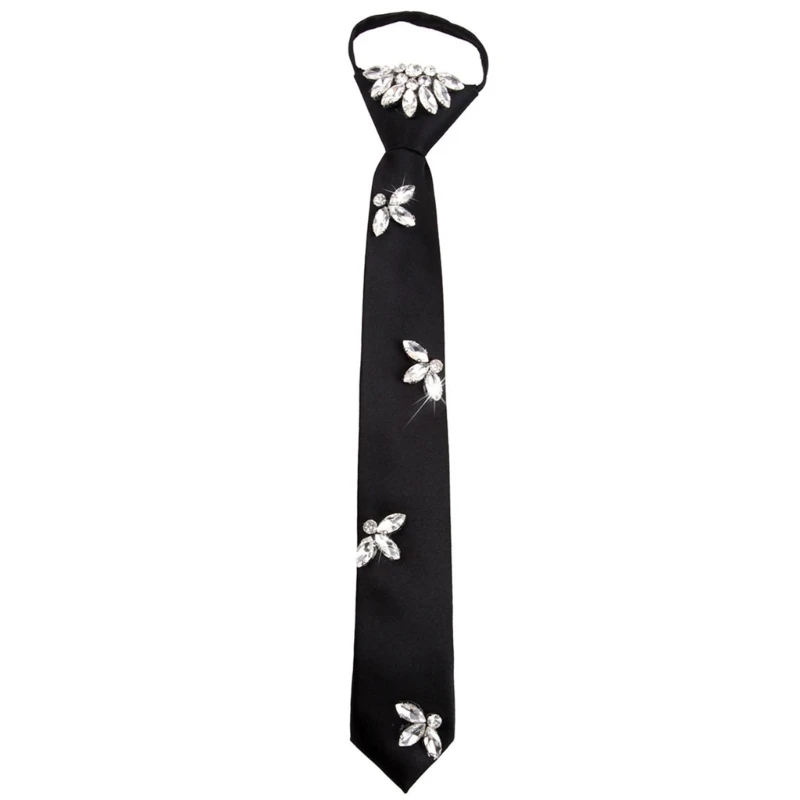 49MD Modern Gender Neutral Neckwear Sparkling Accents Professional And Casual Use