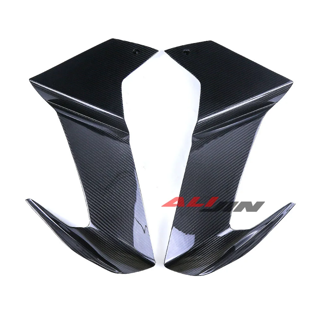 100% Real Dry Carbon Fiber For Aprilia RS660 Tuono 660 2021-2023 Motorcycle Front Side Fairing Panel Cowling Body Upper Cover