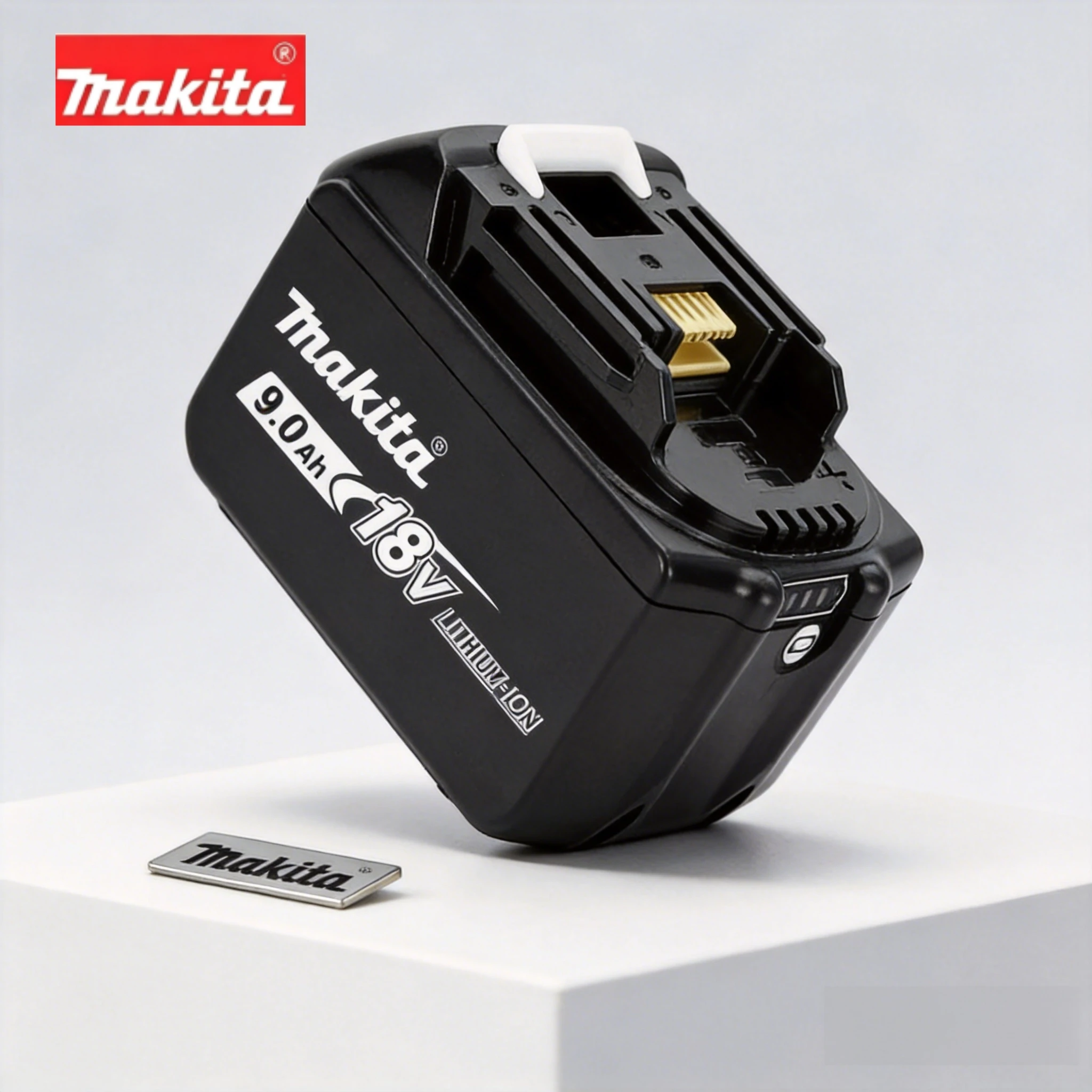 Makita Battery 18V Rechargeable, Large Capacity Battery, 9000mAh,9.0AH, Suitable for Angle Grinder Tool Battery 100% Original