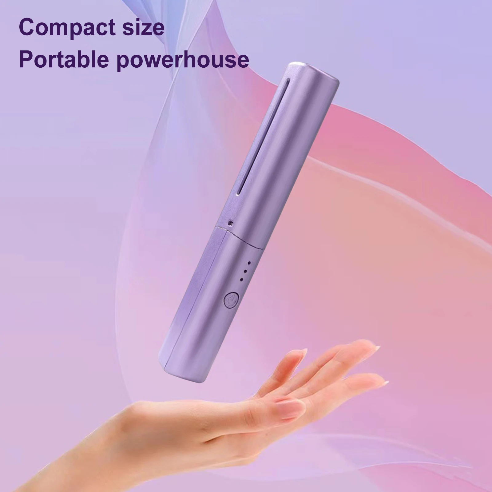 

Беспроводная расческа-выпрямитель для волос, перезаряжаемая, дорожная, легкая, с подогревом, для гладких волос без пушистости