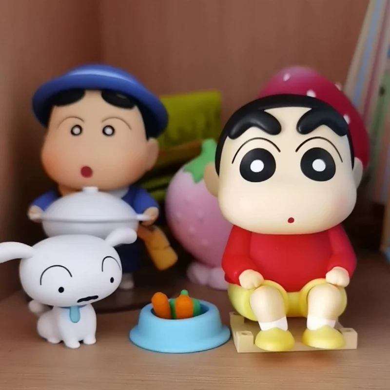 

Toptoy Interesting Chan Blind Box Shiro Daily Life Figurine Cute Collectible Doll Desktop Decor Birthday Gift Anime Collectors