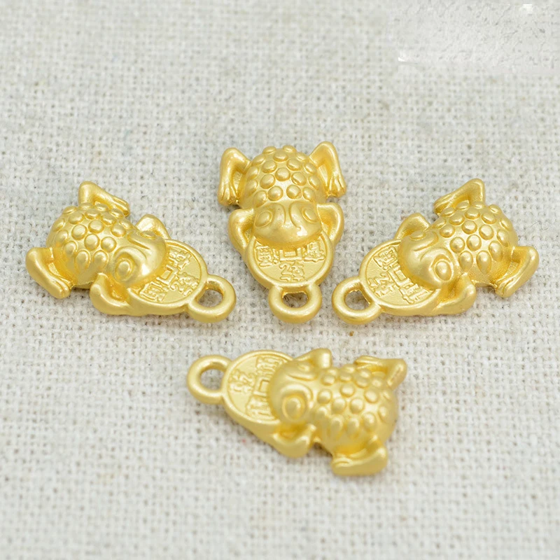 

5pcs Feng Shui Toad Frogs 17x11mm DIY Jewelry Making Pendant Suitable For Keychain Earrings Necklaces Bracelets Handmade Jewelry
