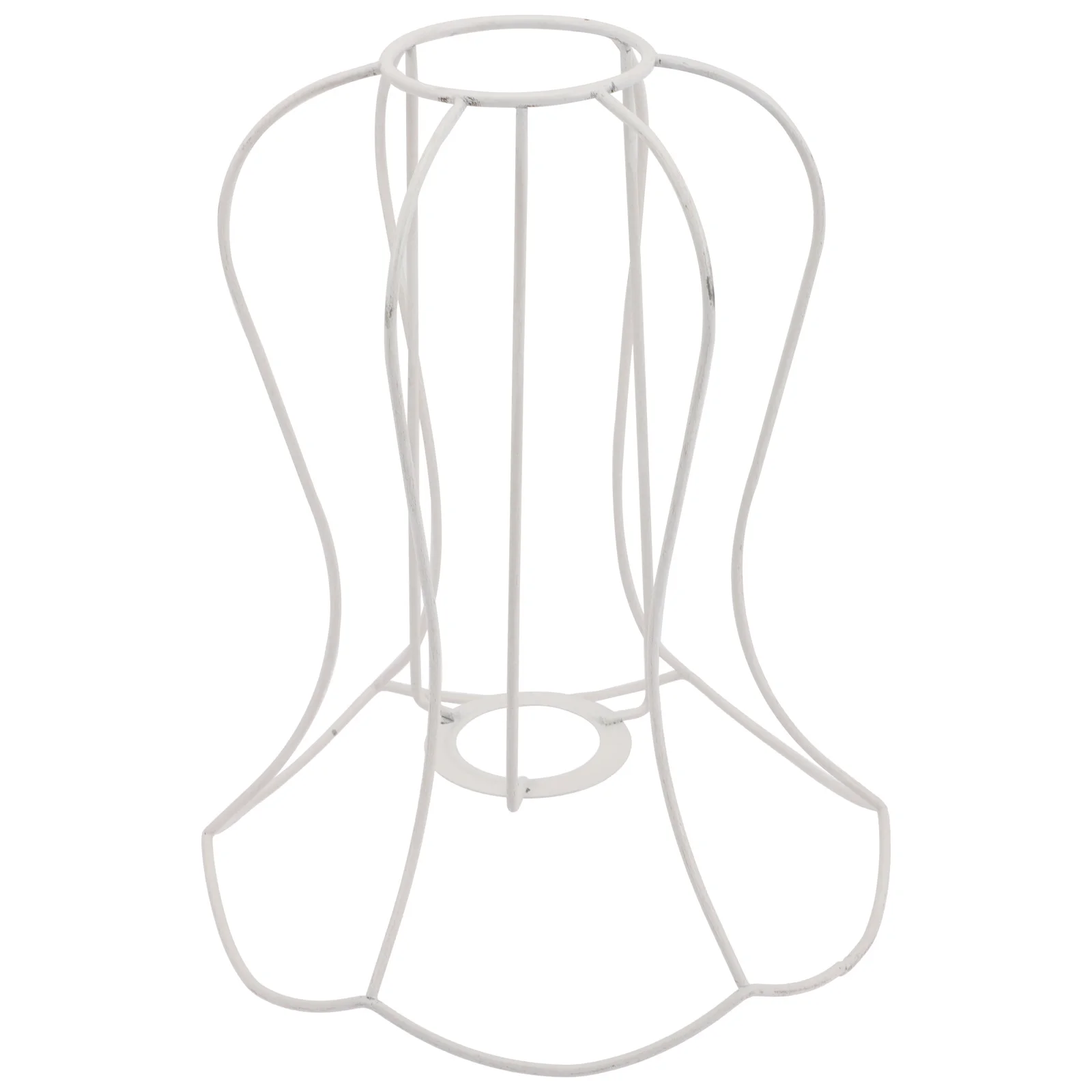 Rangka Lampu Besi Kokoh DIY untuk Lampu Meja, Lampu Lantai, Lampu Gantung, Rak Lampu, Dekorasi Rumah, Rak Lampu Besi