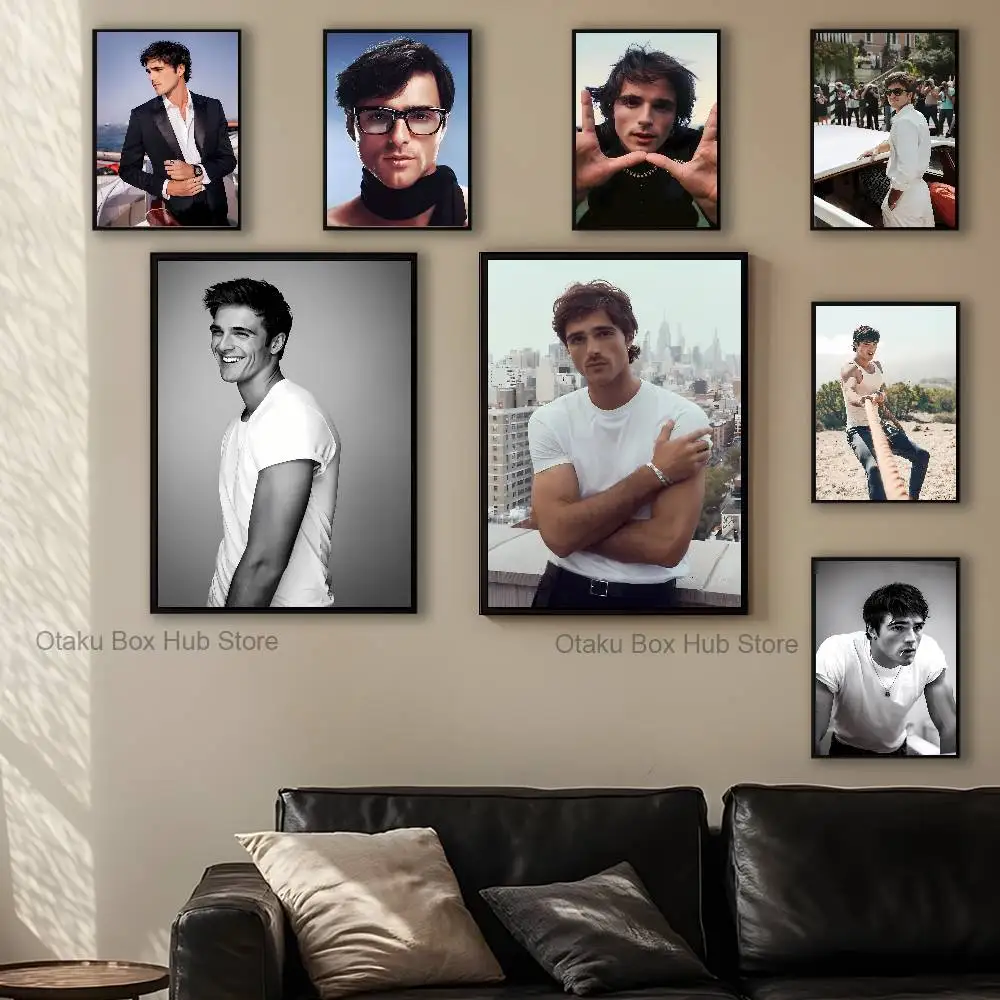 

J-Jacob E-Elordi Poster Prints Wall Art Picture Painting Gift Living Room Restaurant Bar Large Dec Sticker