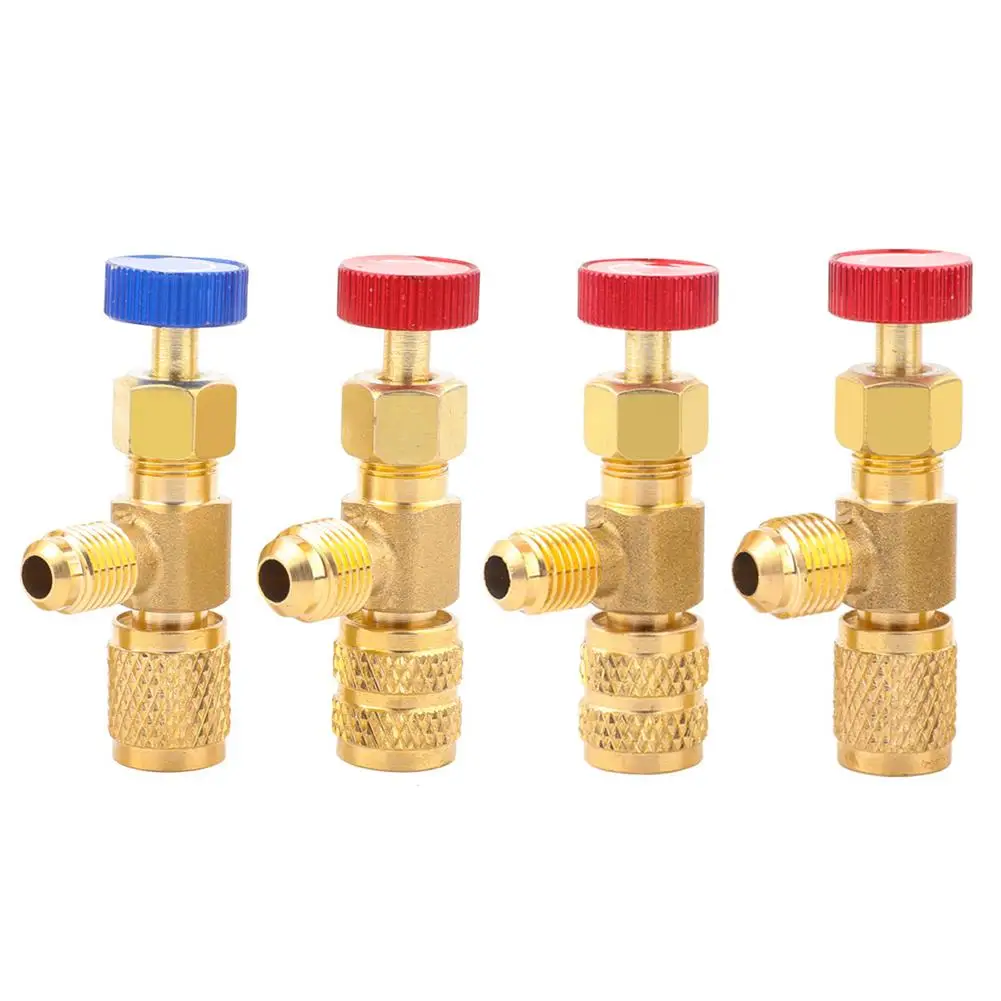 Air Conditioning R410A R22 Safety Adapter Liquid Safety Valve refrigeration Tool Repair And Fluoride Tool Parts