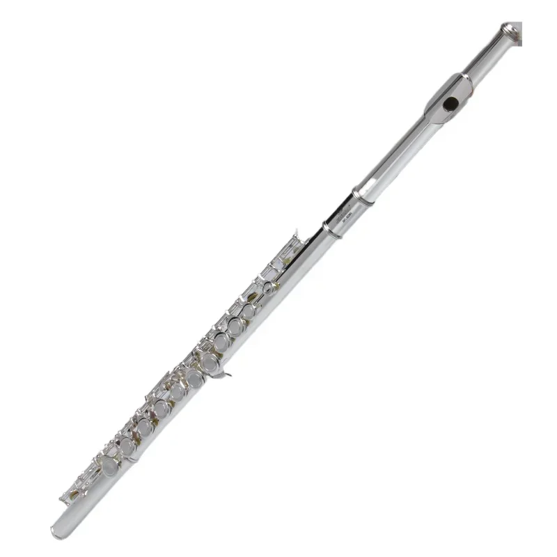 

Beginner exam 16 holes C key, closed key, flute instrument, white copper and silver plating