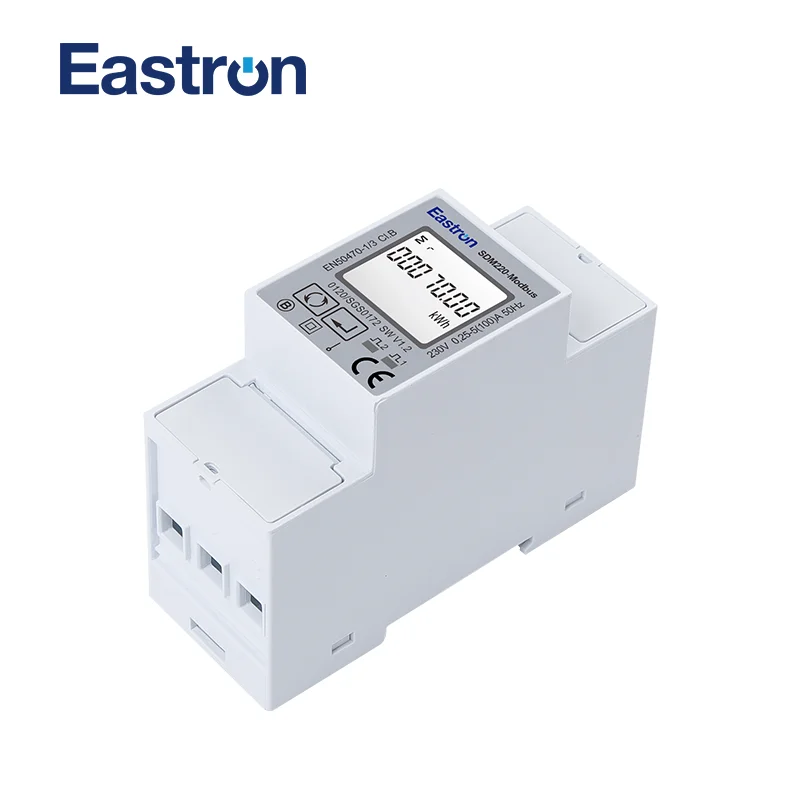 Imagem -02 - Medidor de Energia de Hora Monofásica Sdm220modbus Rtu Sdm220modbus Rtu a 220v 230v 50hz 60hz Kwh Watt