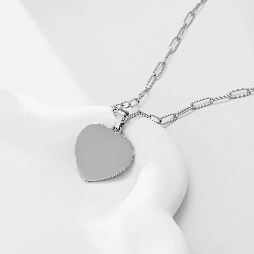 "We Sera Alright" Collier en Acier Inoxydable Harry Styles Coeur Pendentif Bijoux Cadeaux de Qualité pour Femmes et Bol Gérérateur