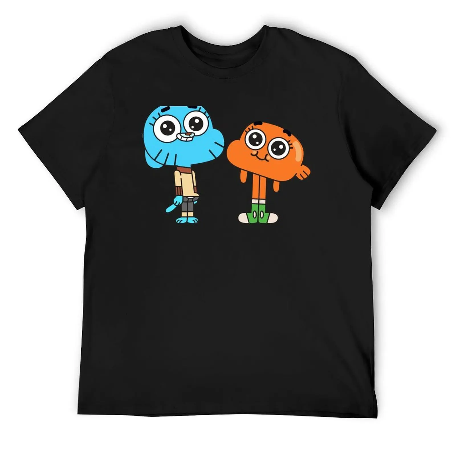 

Gumball Darwin T-Shirt Funny t-shirt Clothing heavyweights mens graphic t-shirts