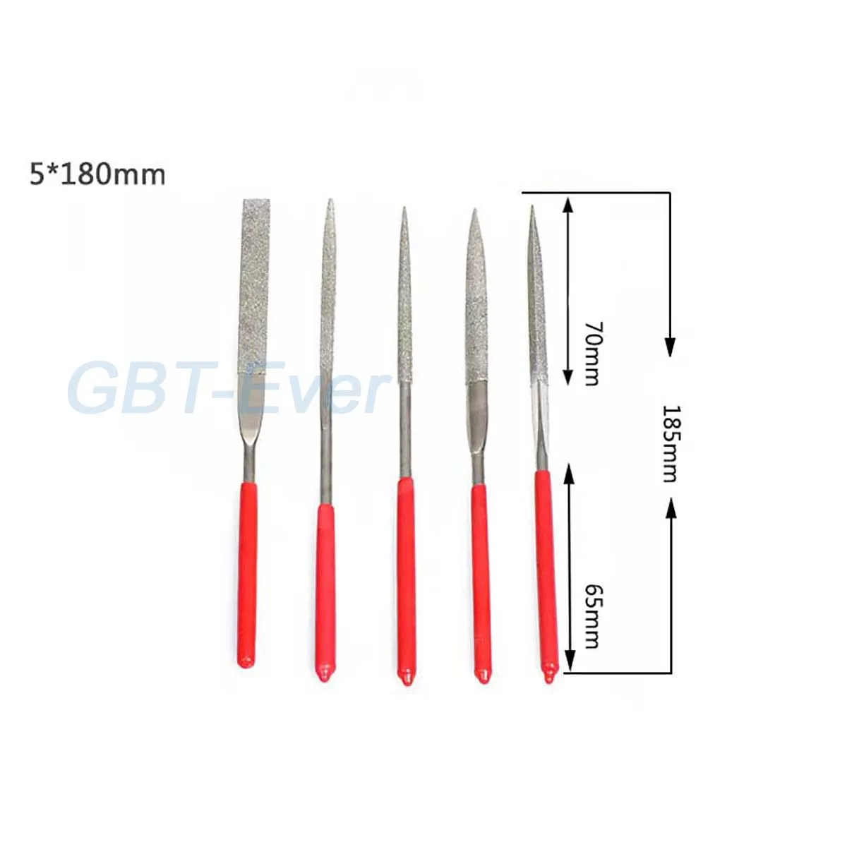 1 Stuk Diamant Mini Naaldvijl 3X140Mm 5X180Mm Handig Gereedschap Keramische Ambachten Diy Hout Rasp Vijl Naald Sieraden Polijsten Carving Vijl