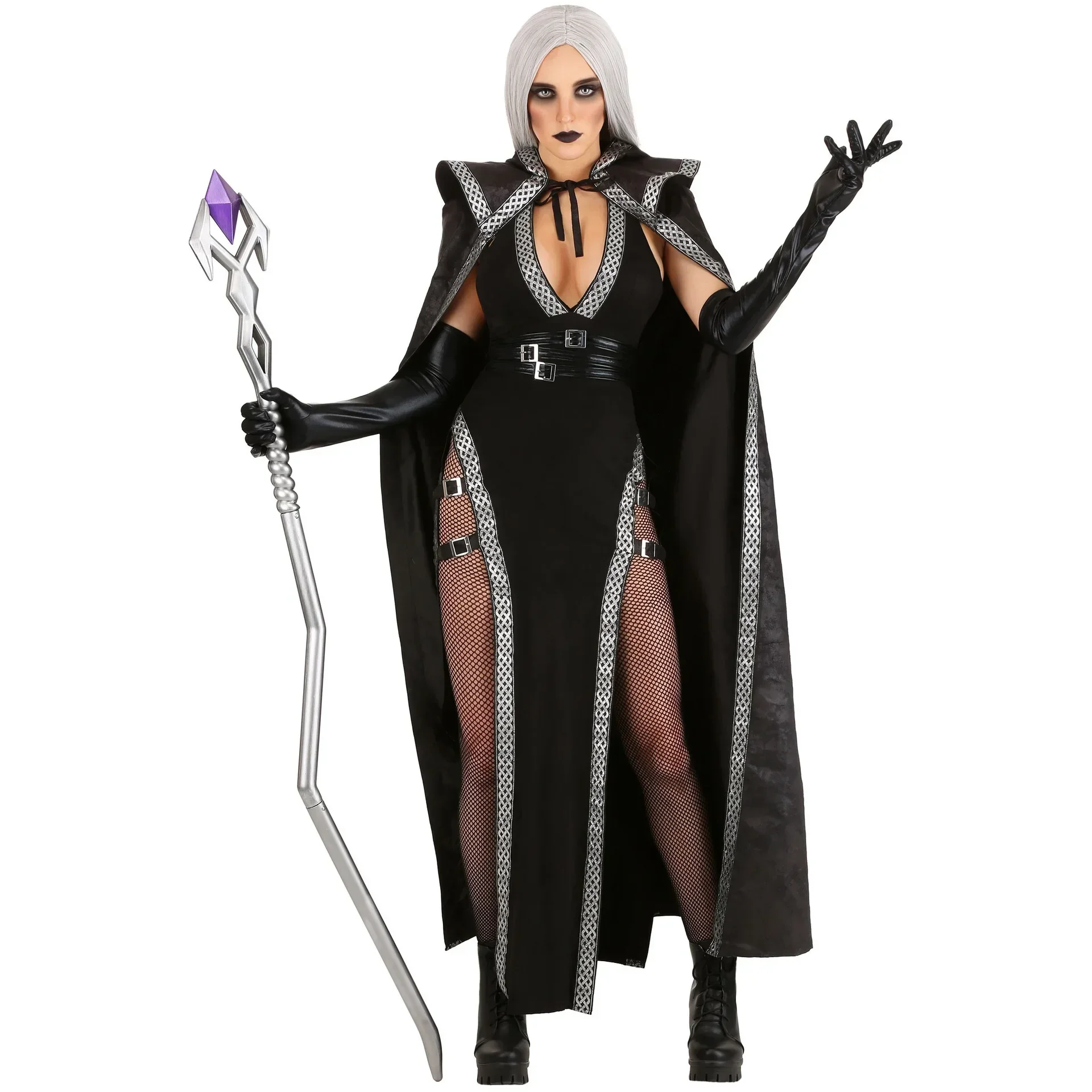 

2025 Magical Zombie Witch Costume Halloween Masquerade Witch Cosplay Costume