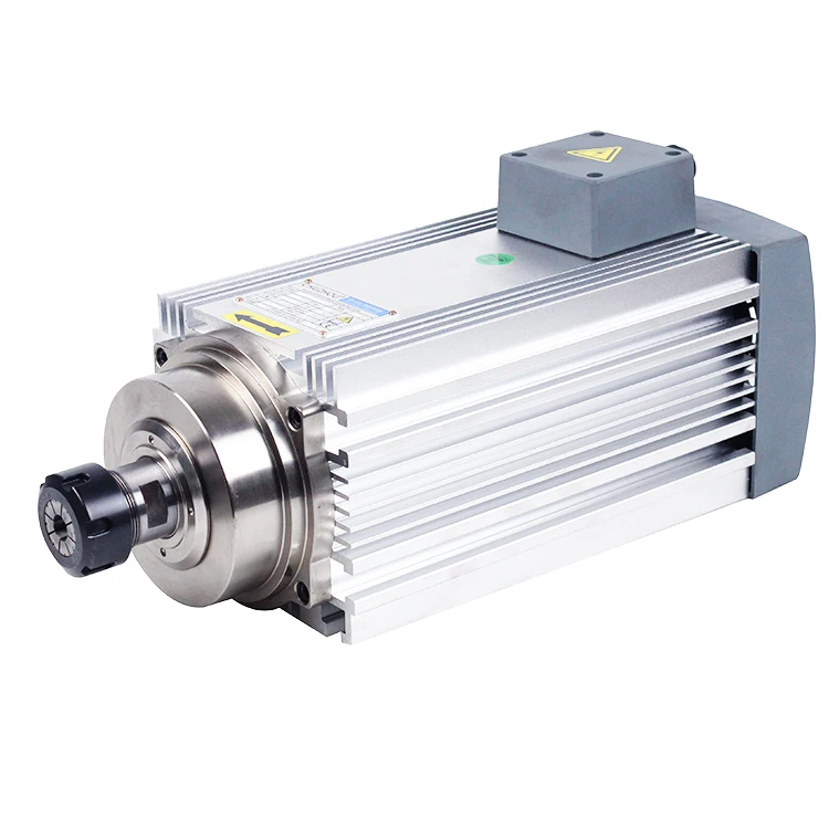 

220V/380V Er32 High Speed Cnc Lathe Drilling 7.5KW Spindle Motor For Solid Aluminum Milling Engraving