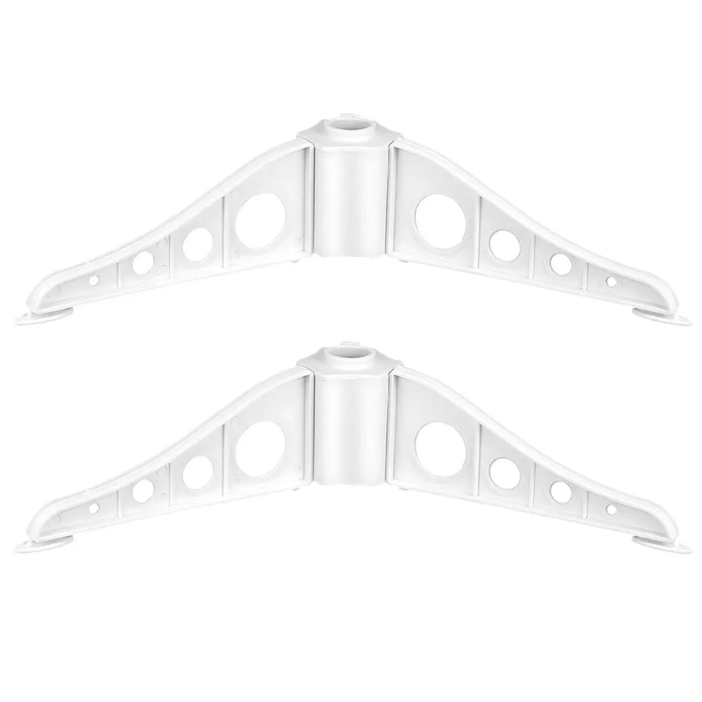 

2pcs Christmas Tree Base Stands Sturdy Plastic Support Brackets For Artificial Xmas Tree Home Decorative Holder Rack