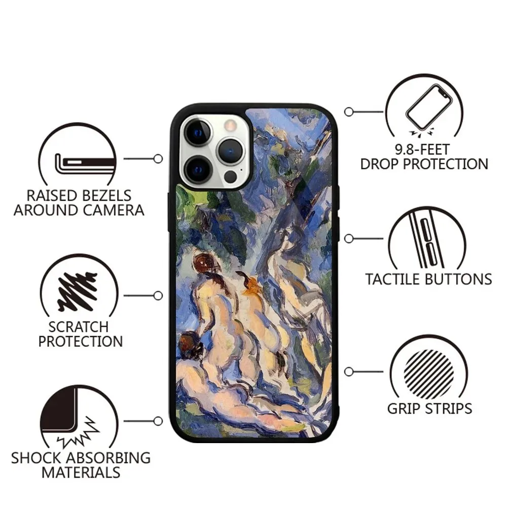 Paul Cézanne ART Phone Case Strong Magnetic For IPhone 15,14,13,Pro,Max,Plus,11,12,Mini For Magsafe Wireless Charging