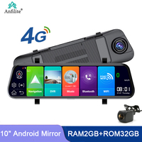 10 Inch Android Smart Rearview Mirror ADAS Car DVR Android 8.1 Automobile Video Recorder 2GB + 32GB WiFi GPS Navigation