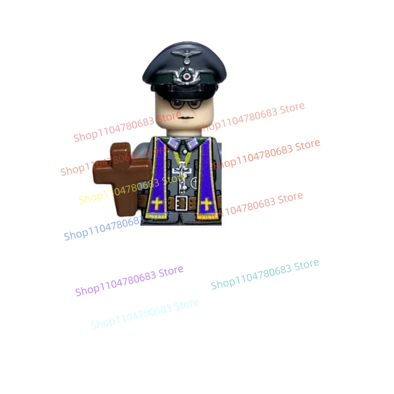 

MOC Third-party New Military Doll East Priest Toy Building Blocks Gift Ornaments Collection