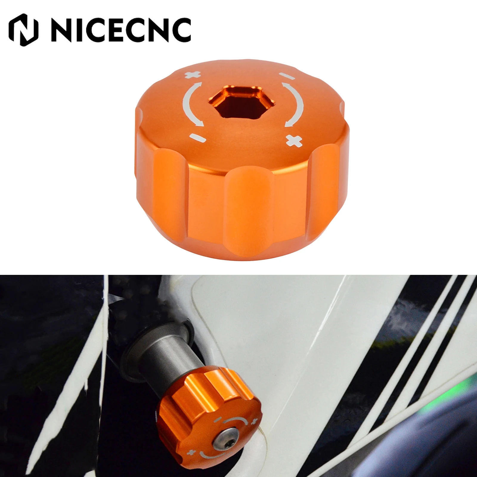 

Rear Shock Absorber Knob Adjuster Bolt Screw For KTM 950 Adventure S 2004-2006 990 Adventure R 2006-2012 990 Adventure S 06-08
