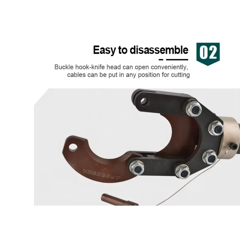 قاطع كابلات الألومنيوم اليدوي الهيدروليكي CPC-50H للكابلات المدرعة والنحاسية