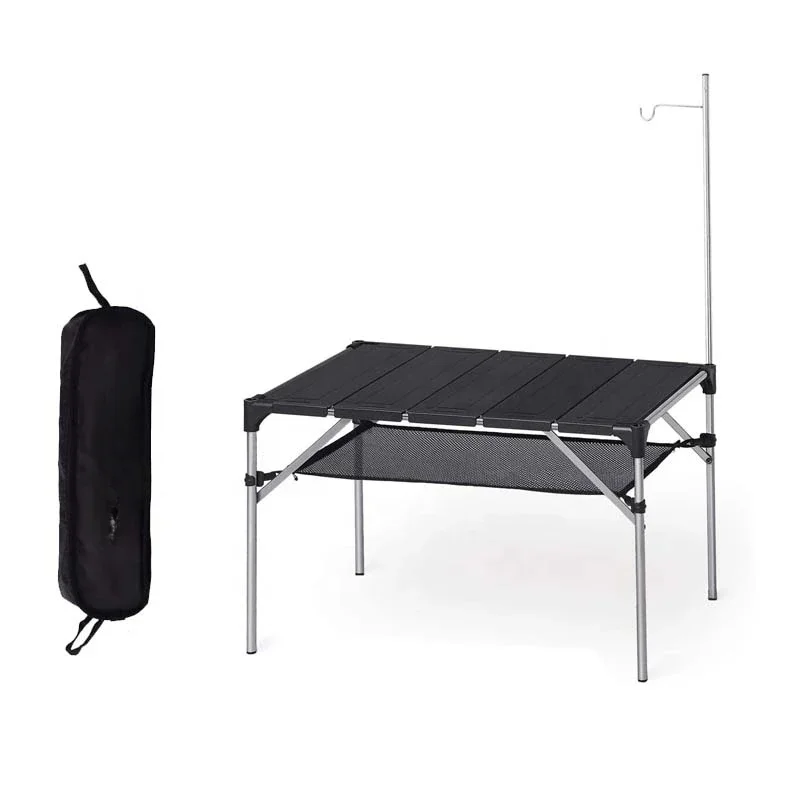 Custom Lightweight Portable Foldable Aluminum Hiking Picnic BBQ Outdoor Folding Camping Table