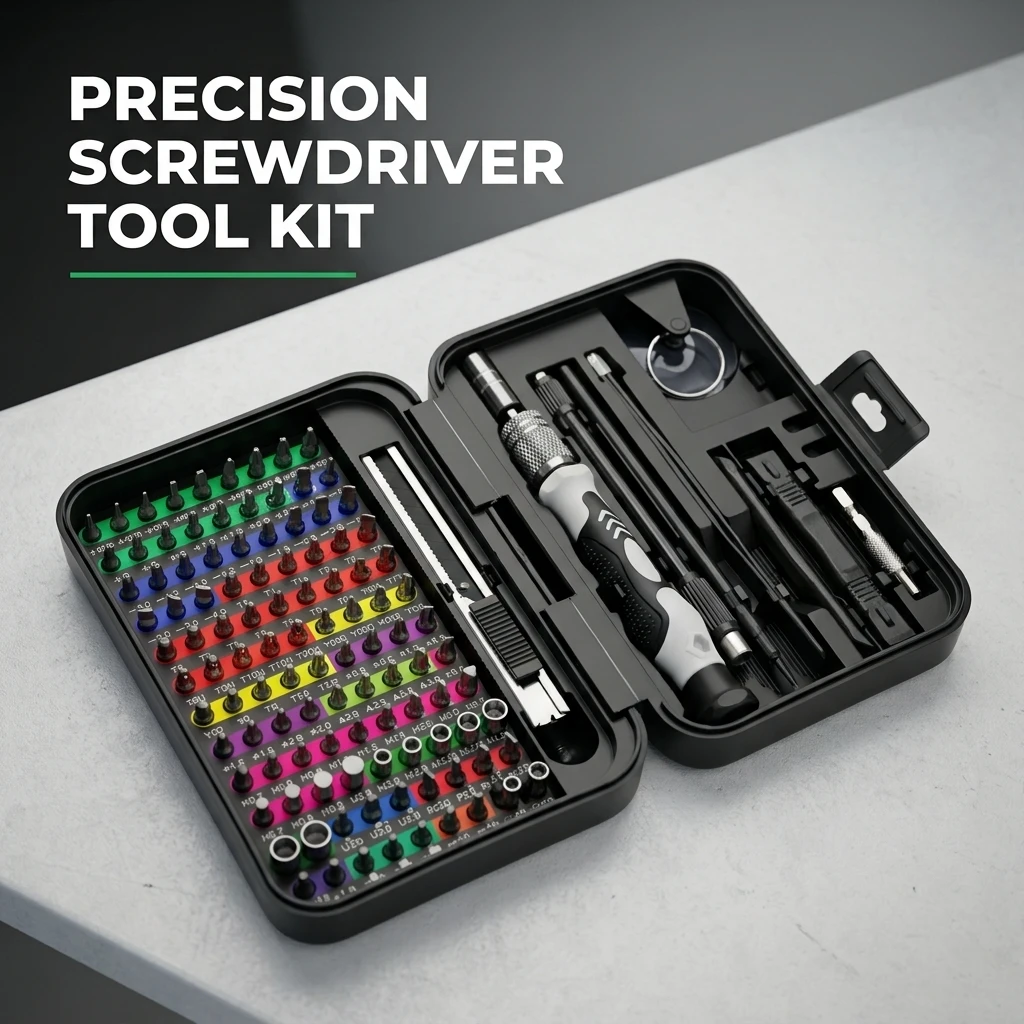 Mobile Phone Repair Kit, Repair Tools, Computer Tool Set 132 in 1 Screwdriver Kit, Magnetic Precision Tools Hardware Tool Set,