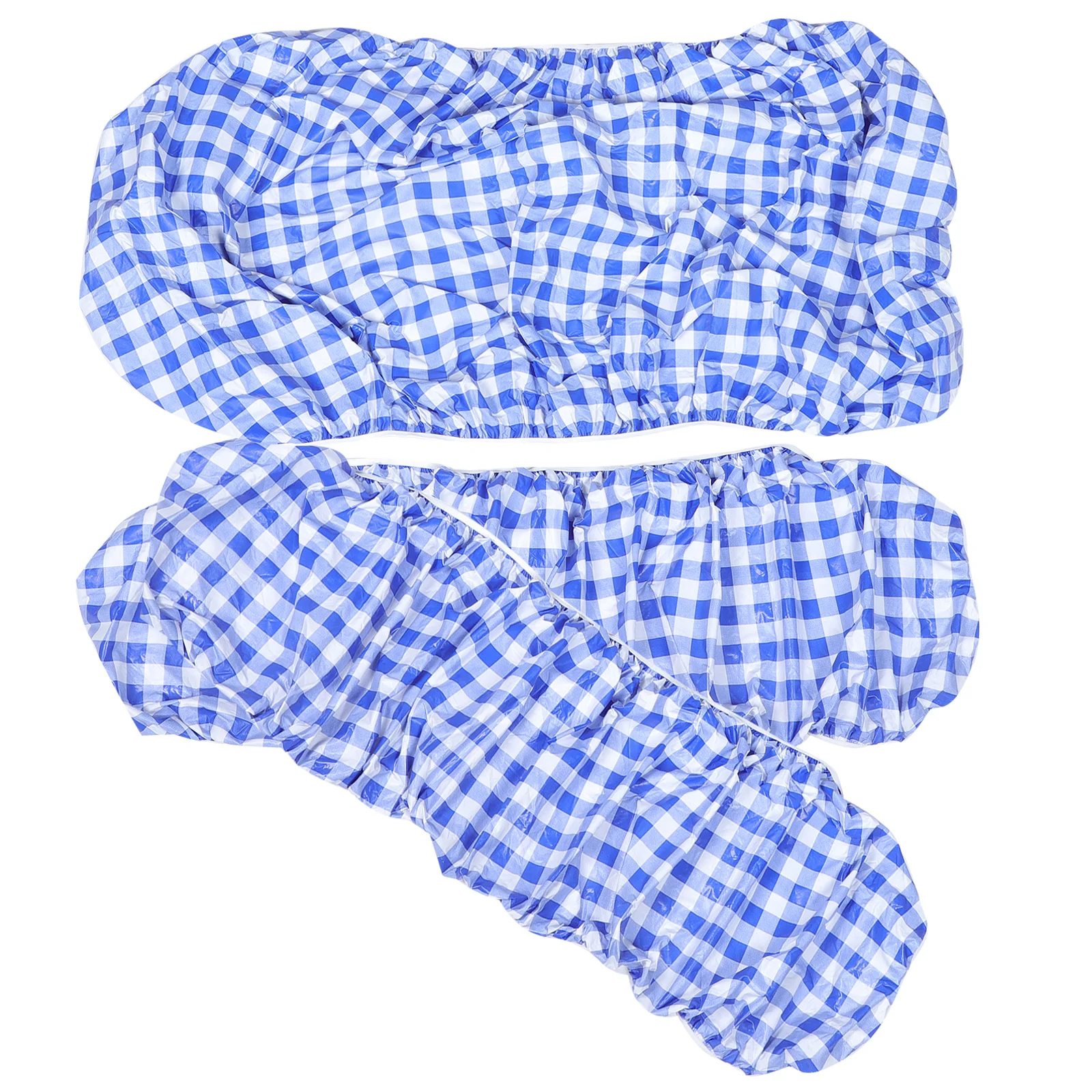 

1Set Picnic Tablecloth Bench Covers Easy Install Disassemble Washable Durable Camping Accessories Proof Table Cover Kit