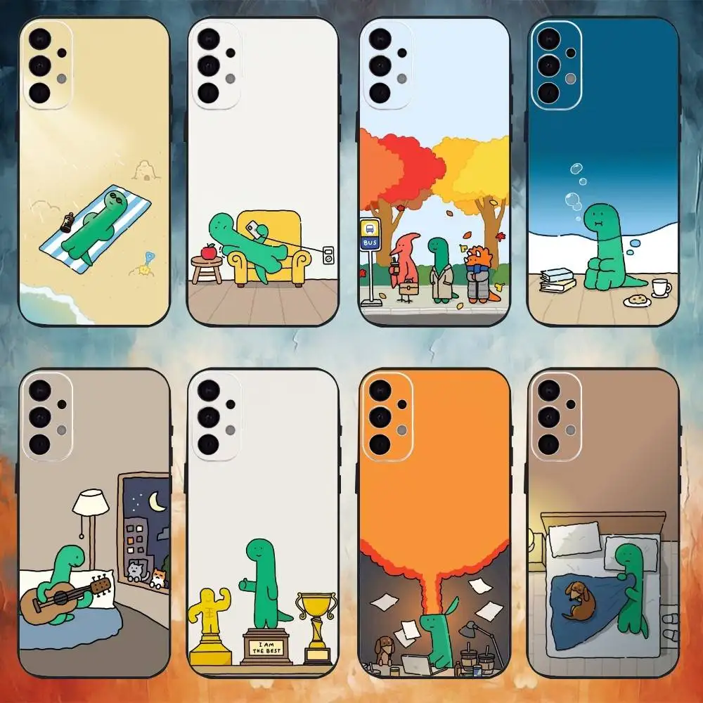 

Hot Cute Anime J-JOGUMAN Phone Case For Samsung S25,S24,S21,S22,S23,S30,Ultra,S20,Plus,Fe,Note,10,9,5G Black Cover