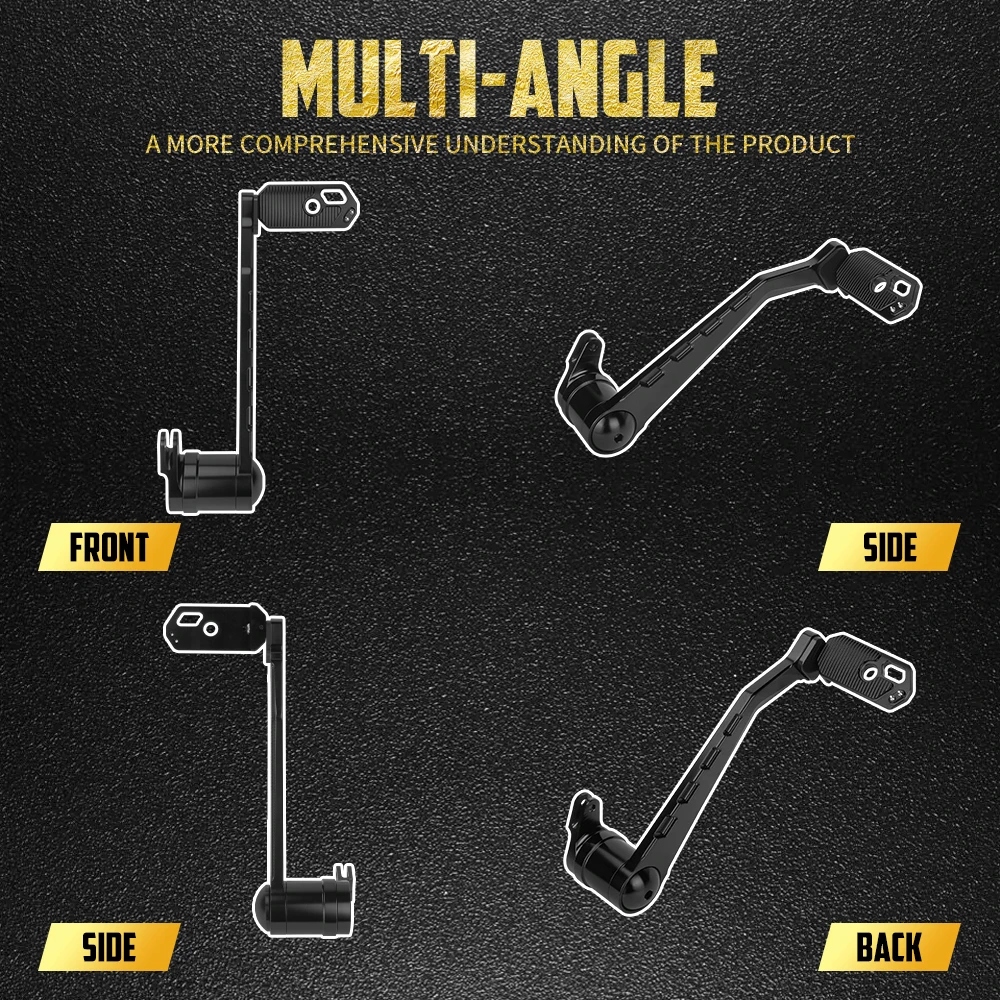Motorcycle Brake Arm Lever Peg Pedal For Harley Touring Road King Street Electra Glide Ultra Limited Trike 2008-2013 2014-2025