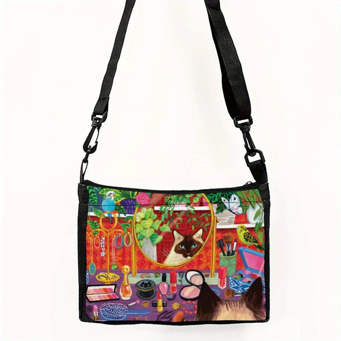 

Cat's Fashionable and Unique Shoulder Bag Design Brings A Spring-like Fresh Atmosphere, Perfectly Matched with Various Shapes
