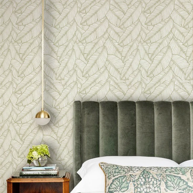 Black Gold Banana Leaf Self Adhesive Wallpaper for Wall In Roll Living Room Bedroom Home Decor Makeover Furniture Sticker image 5