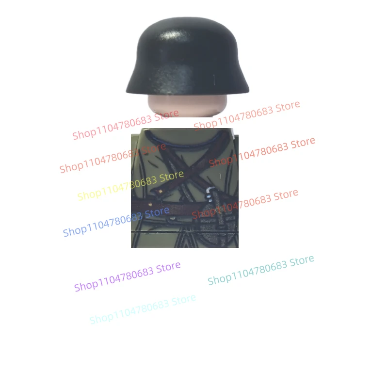 MOC New Military Building Block Doll Mini Doll Teaching Corps Coat Edition Toy Gift Ornament Collection