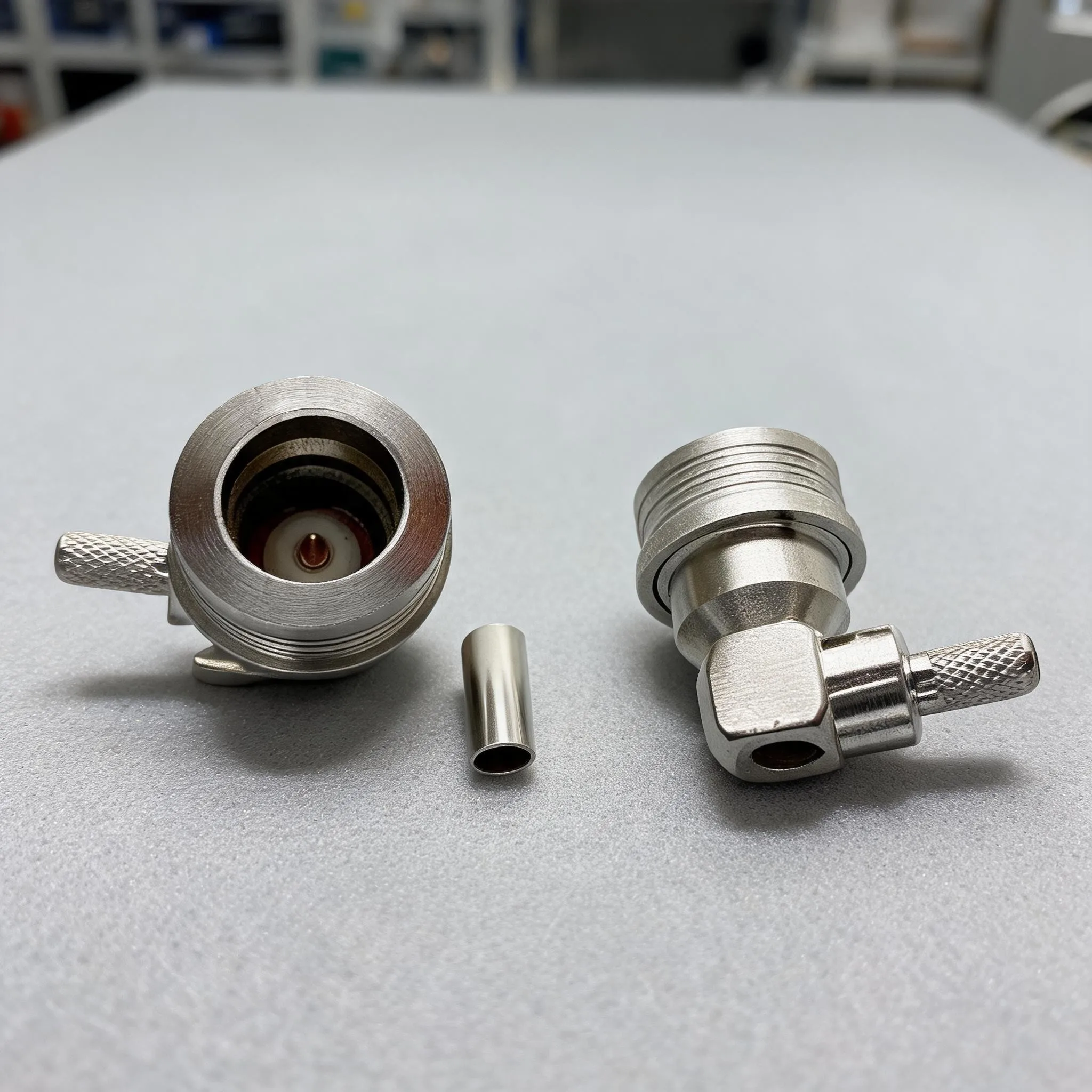 For Robust Signal Transmission RF Connector Adapter Signal Transmission Connector Brass Insulator Construction