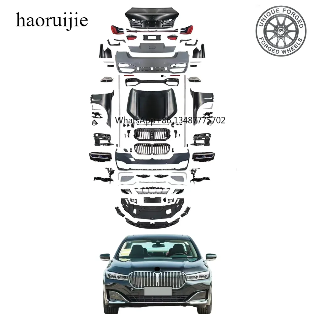 New style Car Bumpers for BMW 7 Series F01 F02 2009-2015 Modified to G12 Classic Facelift Body Kits Car Tuning Accessories F01 M