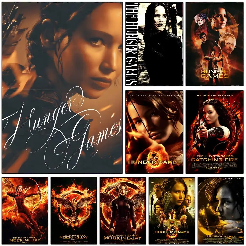 intense franchise T-The Hunger Games Poster Modern Home Decoration Interior Design & Contemporary Wall Art Collection