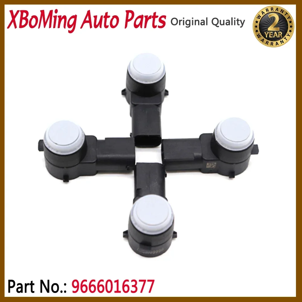 4PCS PDC Parking Sensor For Citroen Berlingo C4 C5 C6 DS3 9666016377 For Peugeot 307 308 407 Bipper Partner RCZ 6590F4 4pcs/lot