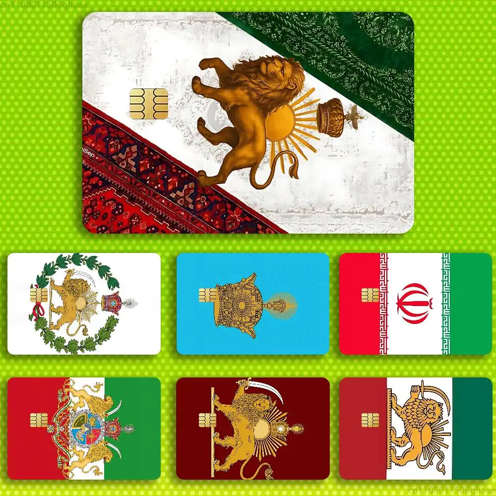 

Imperial Coat of Arms of Iran Credit Debit Bank Film Skin Sticker Front Cover
