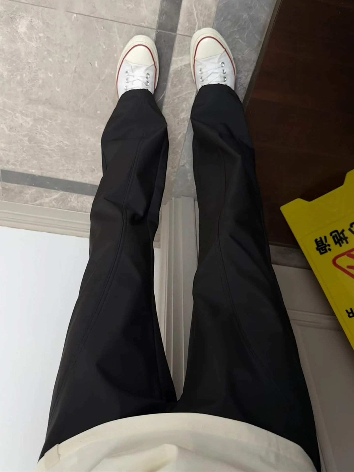 

Bla Ice Silk Qui Dry мужские летние водонепроницаемые мягкие брюки для спецодежды повседневные прямые брюки Spor American Slant...